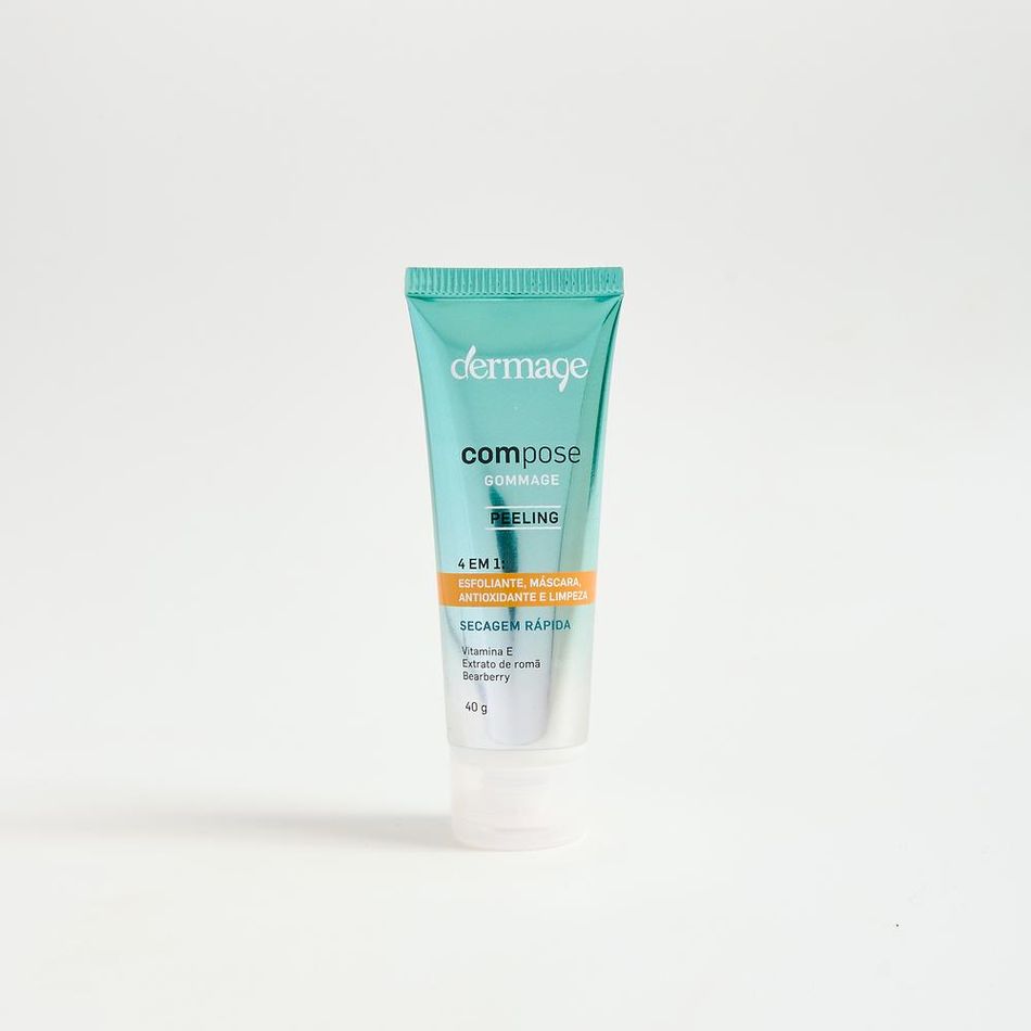 Máscara Esfoliante Facial Compose Gommage Dermage Renovação Celular