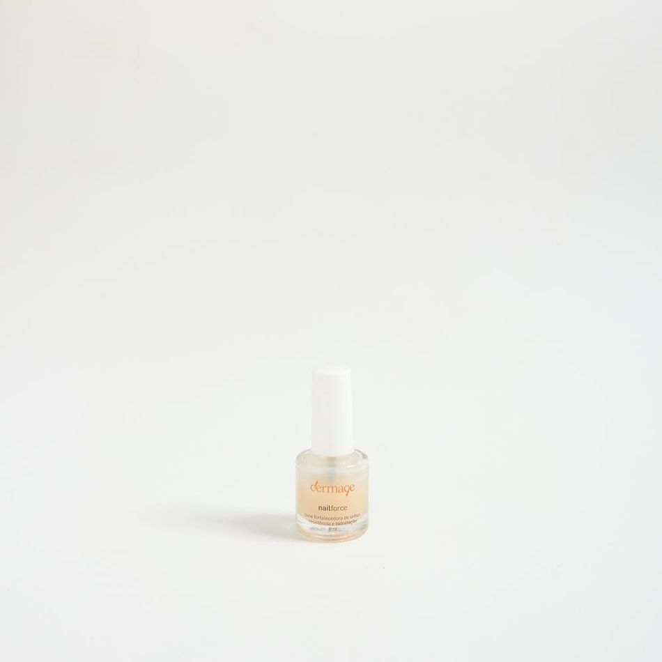 Base Fortalecedora Nail Force Dermage 8ml Tratamento para Unhas Fracas