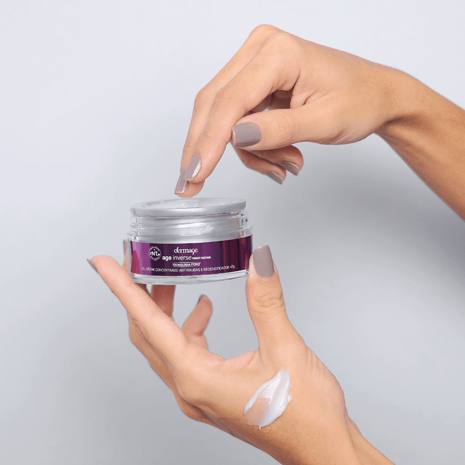 Dermage Age Inverse Night Repair Creme Anti-Idade 45g Potente