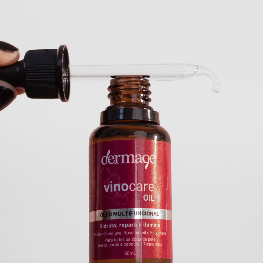 Óleo Multifuncional Dermage Vinocare Oil Hidratante Antioxidante Vegano 30g
