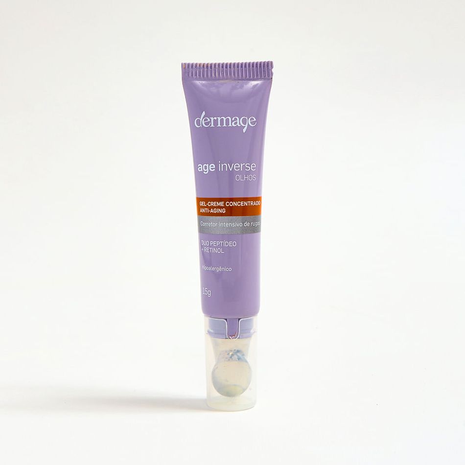 Age Inverse Olhos Dermage Creme Anti-Idade com Aplicador Metálico 15g