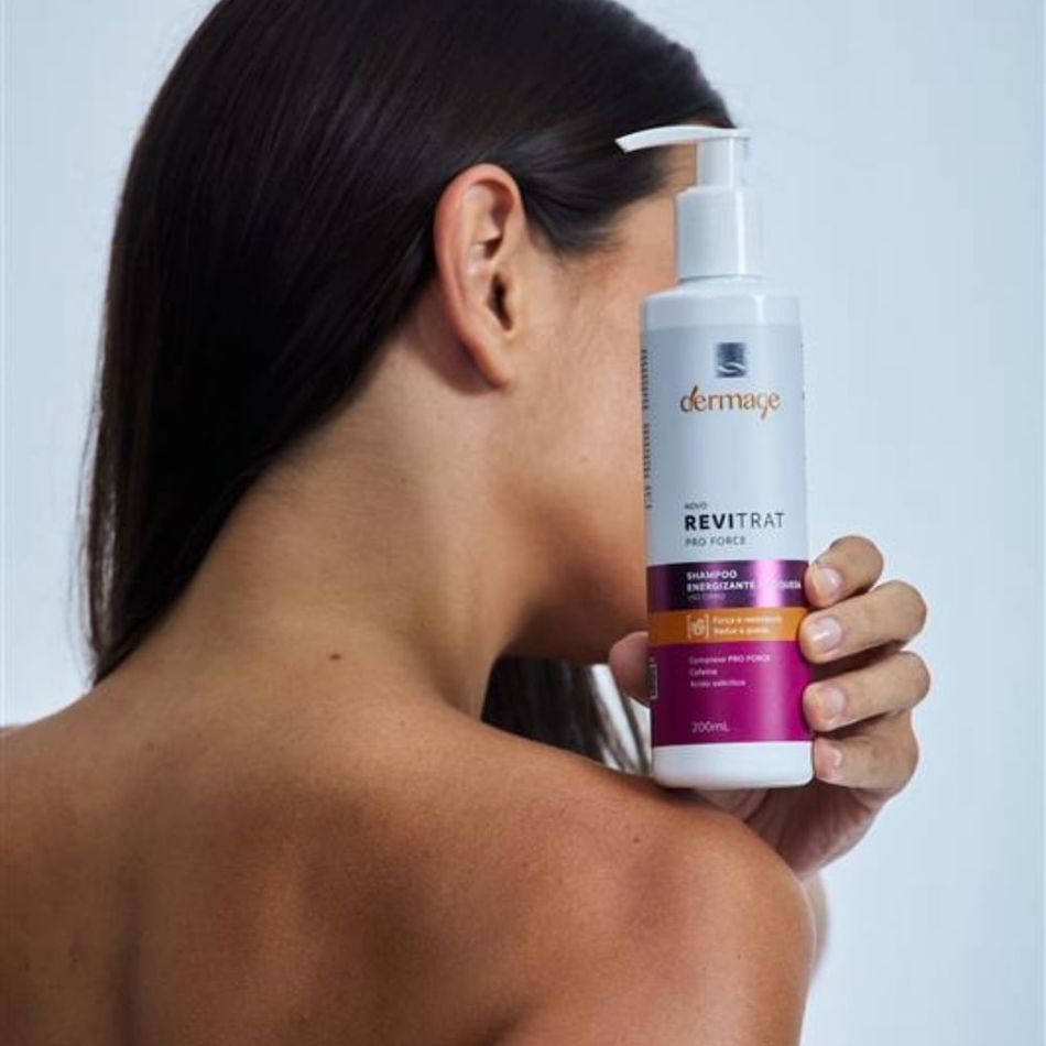 Shampoo Antiqueda Revitrat Pro Force para Cabelos Fracos 200ml
