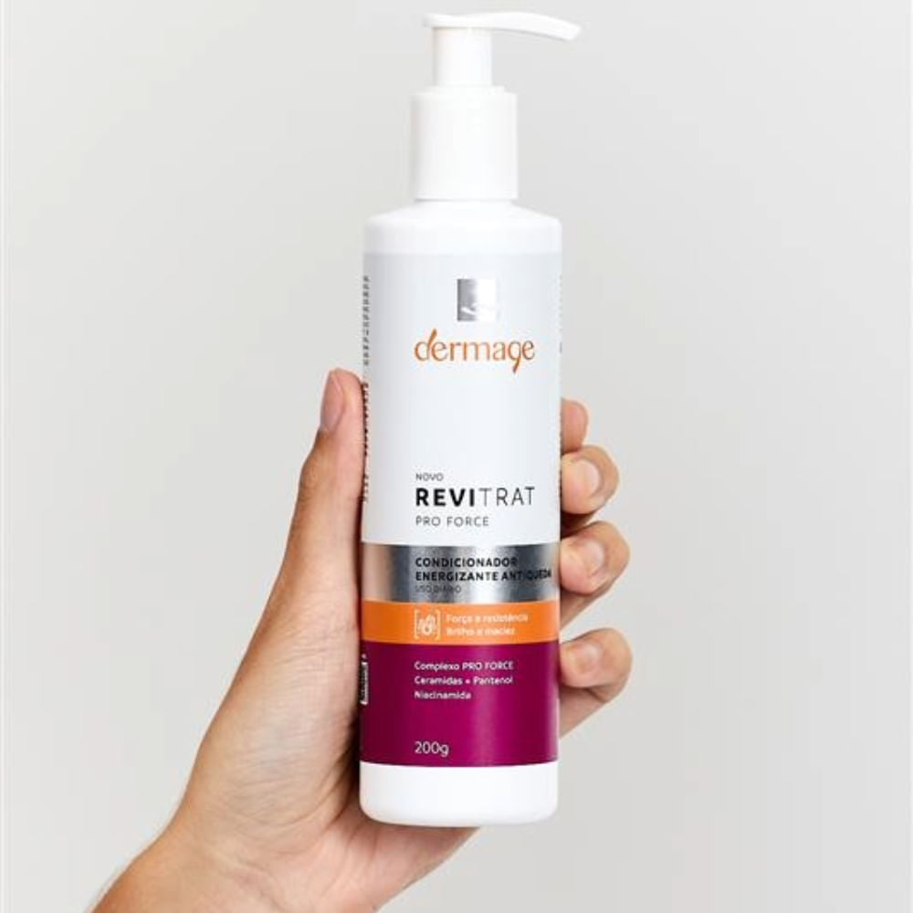 Condicionador Revitrat Pro Force Dermage Antiqueda Fortalecedor 200g