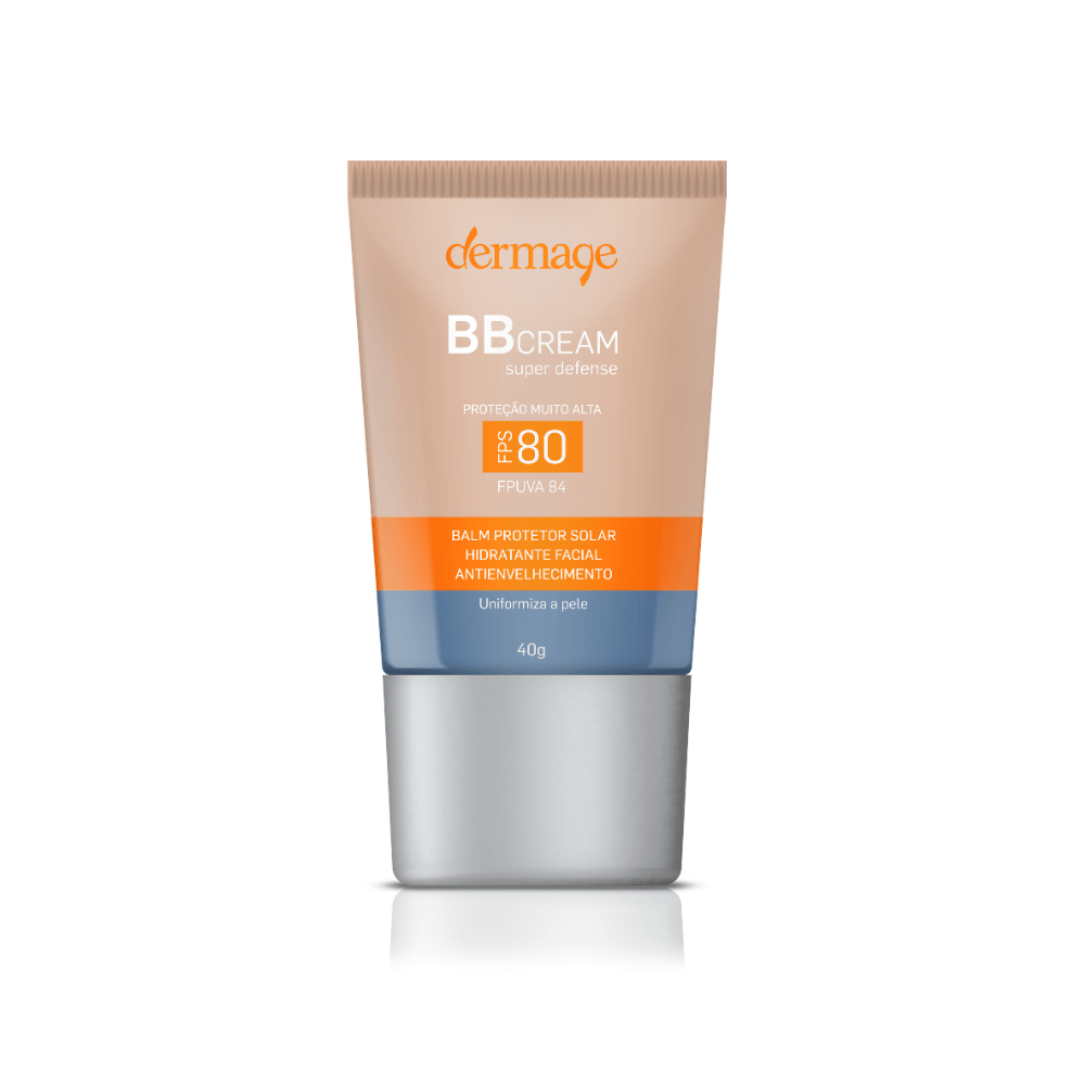 Protetor Solar BB Cream FPS 80 Dermage Multifuncional Matte 40g