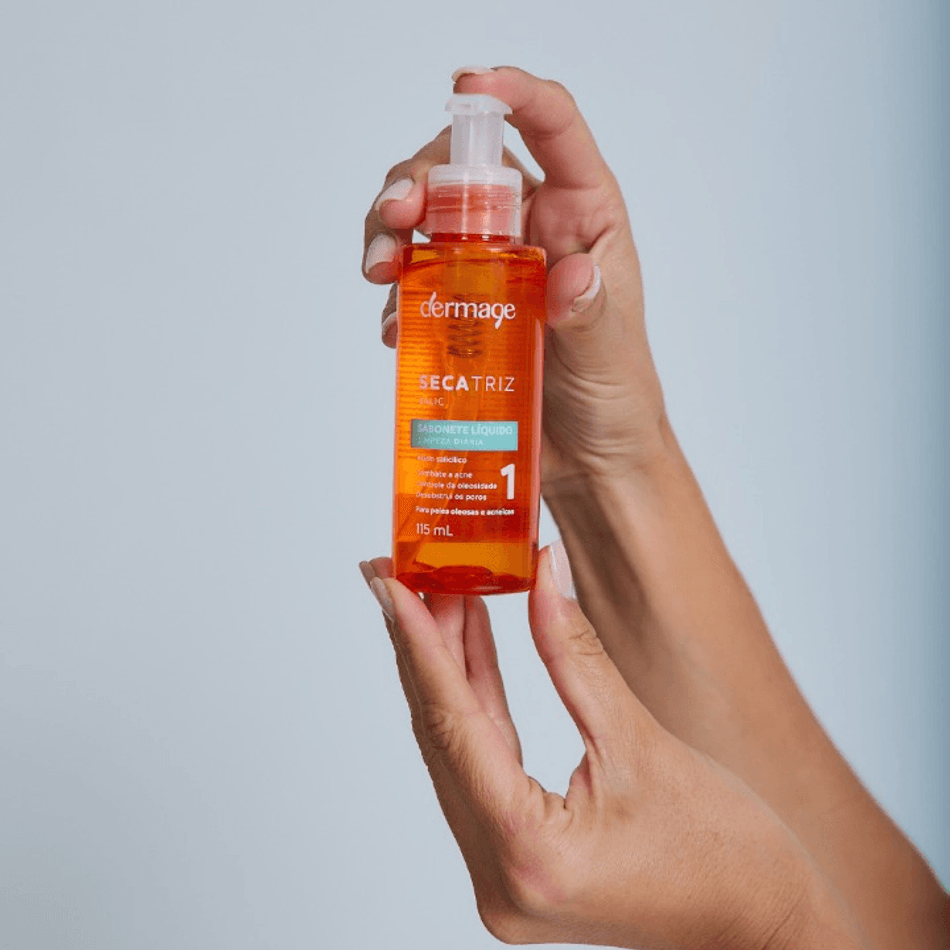 Sabonete Líquido Facial Dermage Secatriz Salic Limpeza Profunda 115ml