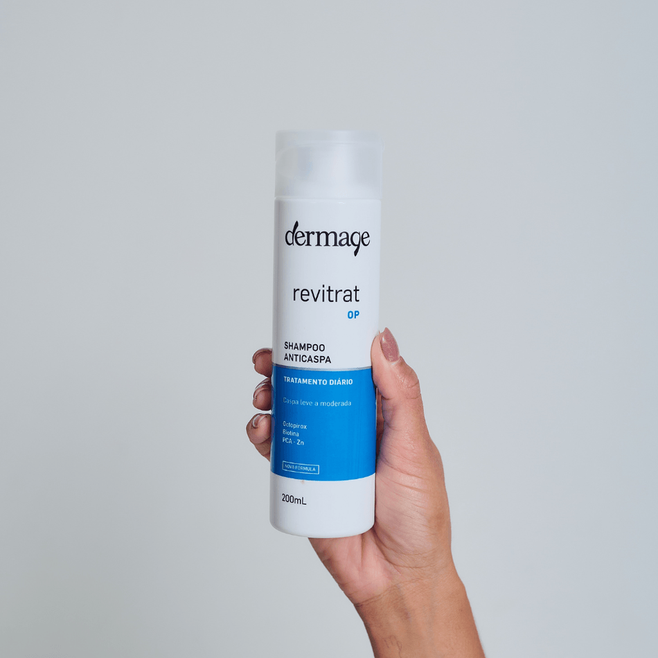 Shampoo Anticaspa Revitrat OP Dermage Controle Oleosidade e Queda 200ml