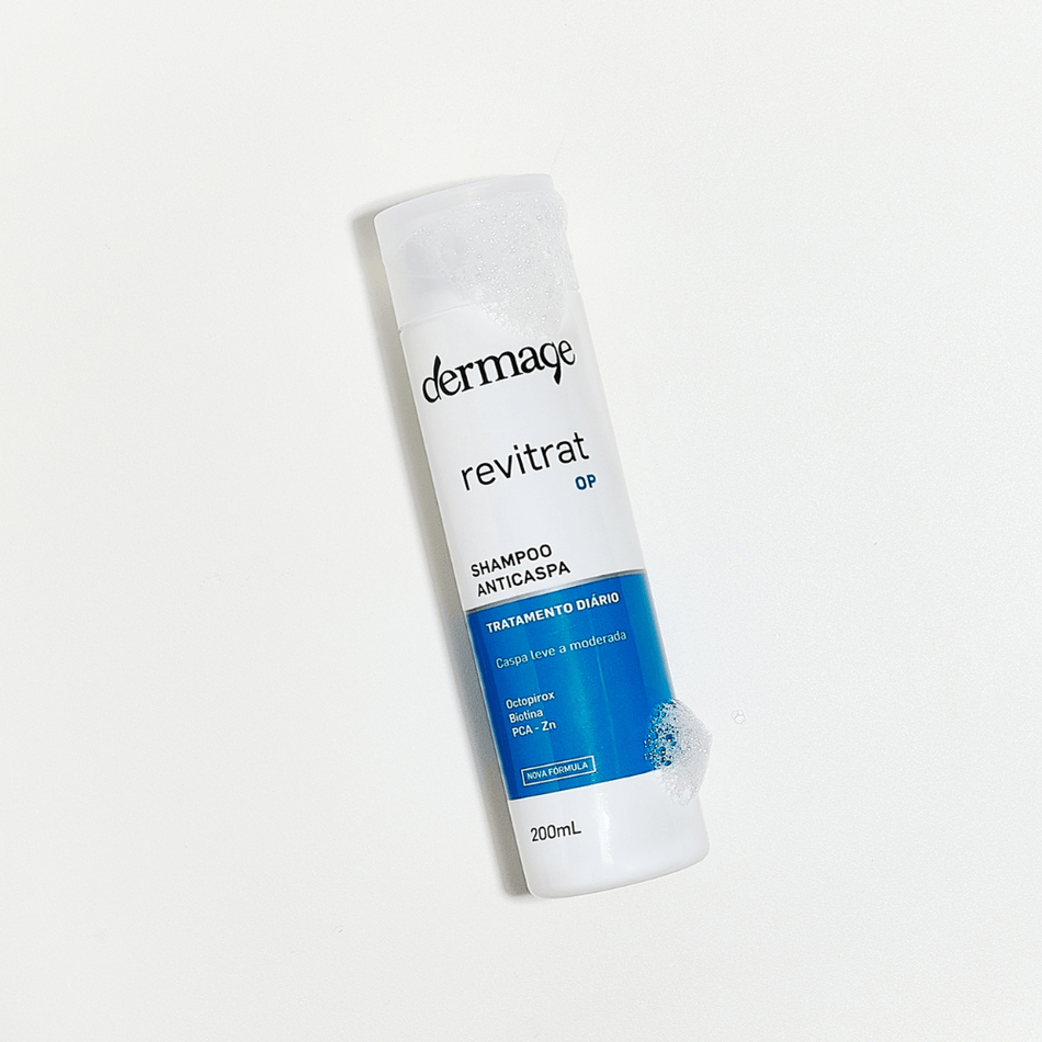 Shampoo Anticaspa Revitrat OP Dermage Controle Oleosidade e Queda 200ml