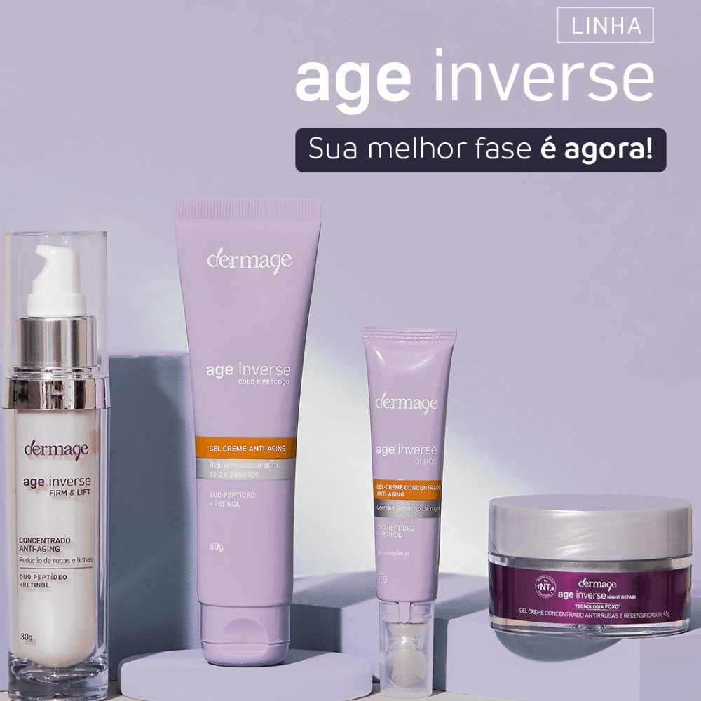 Creme Anti-Idade Age Inverse Colo e Pescoço Dermage 60g