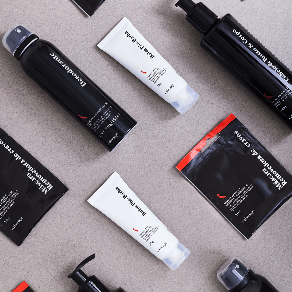 Kit Reserva Dermage Cuidados Masculinos Completo 4 Produtos Essenciais
