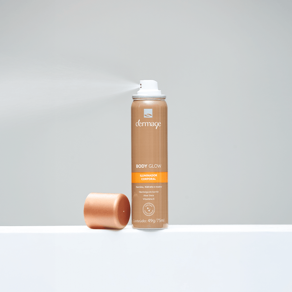 Body Glow Iluminador Corporal Dermage Hidratante para Pele Radiante