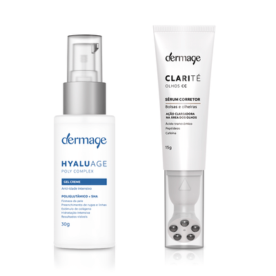 Kit Pele Renovada e Iluminada Dermage com Vitamina C e Glicólico