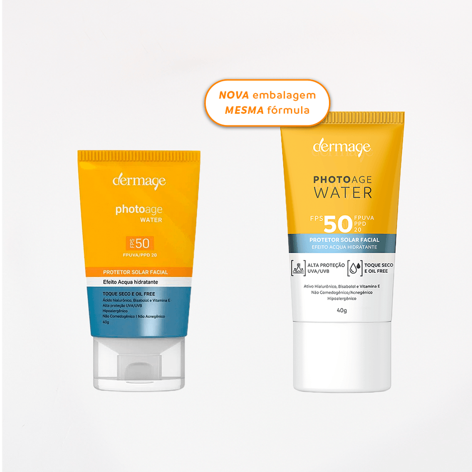 Kit Protetor Solar Facial Photoage Water FPS 50 40g