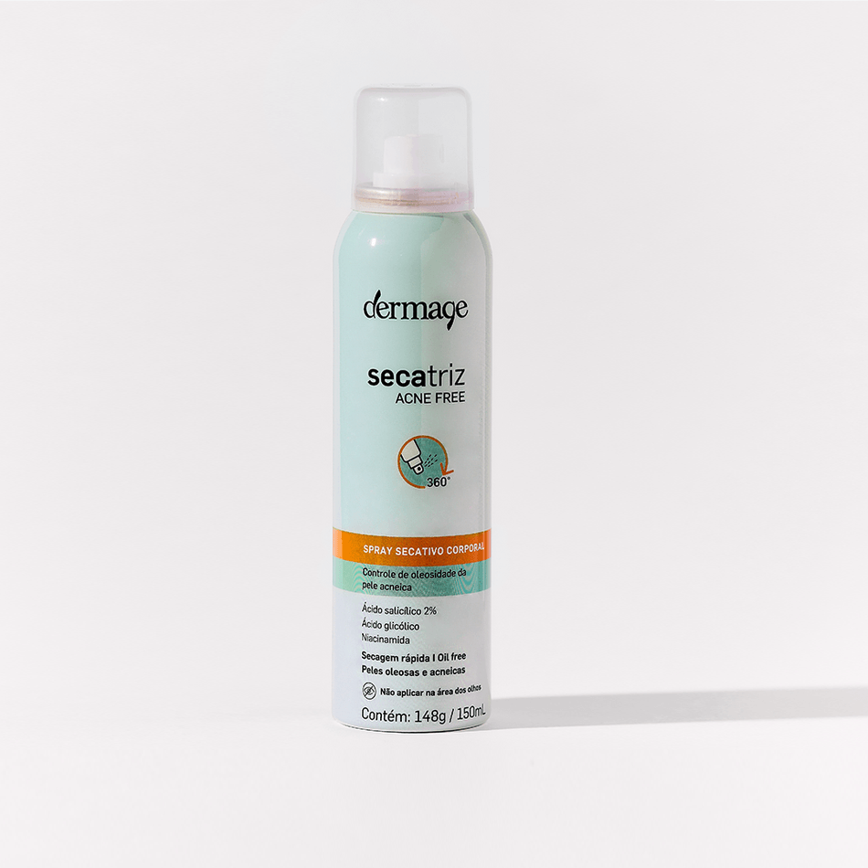 Kit Acne Dermage Rosto e Corpo com Spray e Gel Secativo