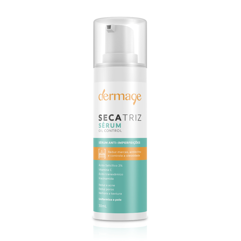 Secatriz Sérum Oil Control Dermage Tratamento Anti-Acne e Oleosidade 30ml