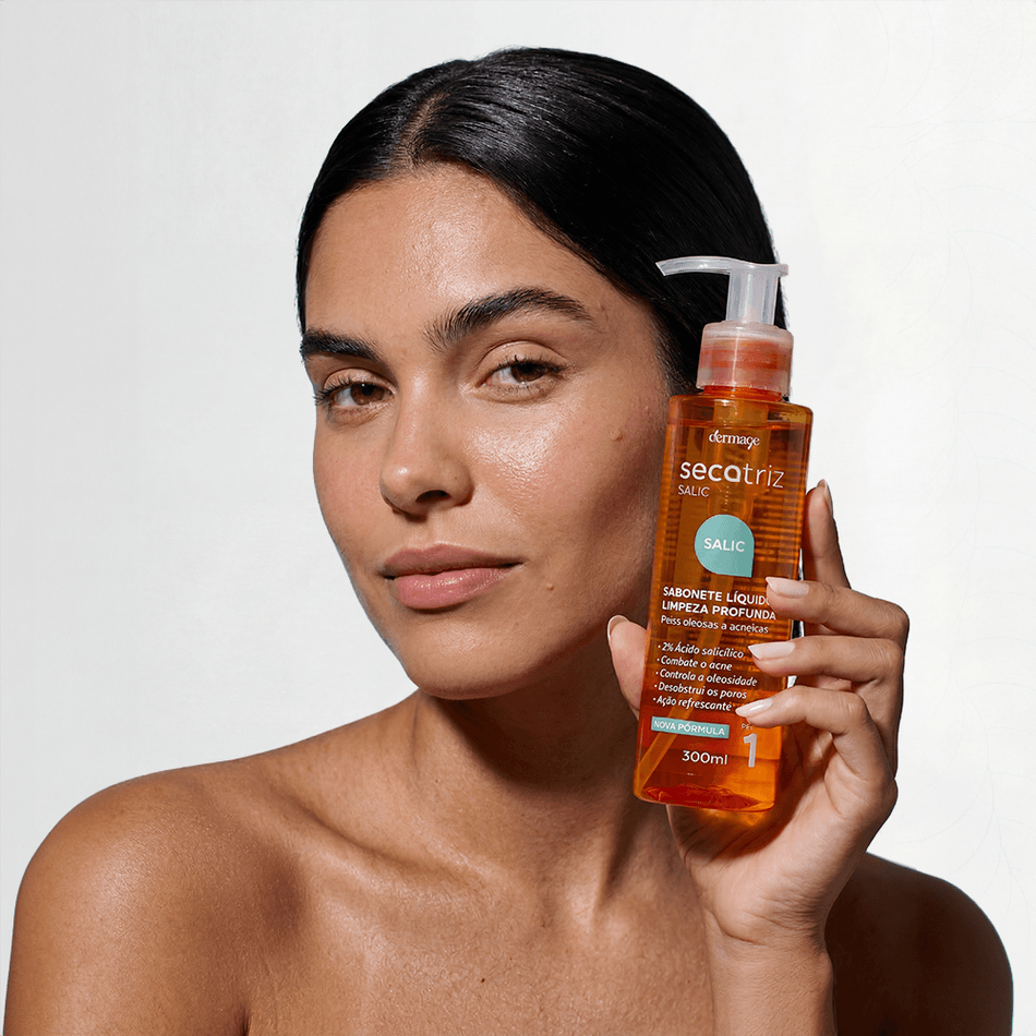Sabonete Líquido Facial Dermage Secatriz Salic 300ml Controle de Oleosidade