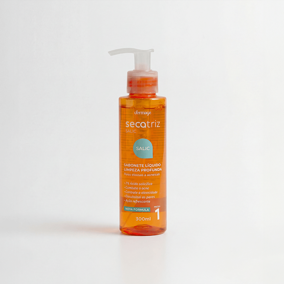 Sabonete Líquido Facial Dermage Secatriz Salic 300ml Controle de Oleosidade
