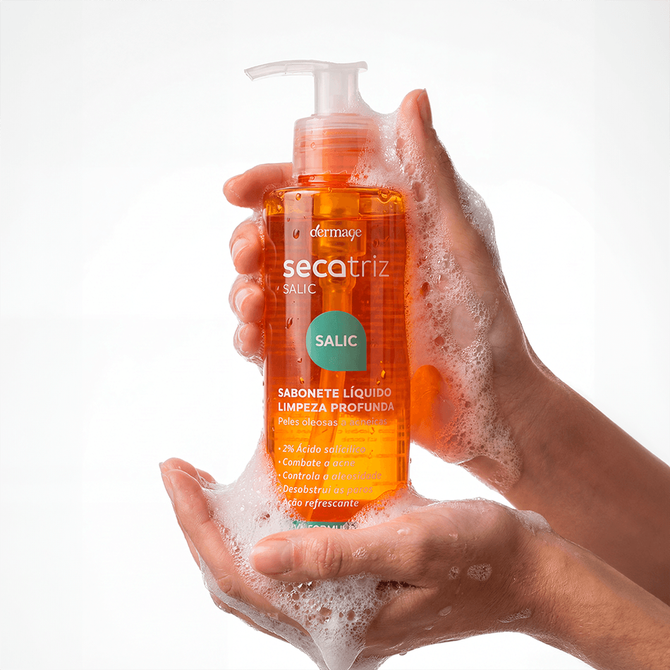 Sabonete Líquido Facial Dermage Secatriz Salic 300ml Controle de Oleosidade