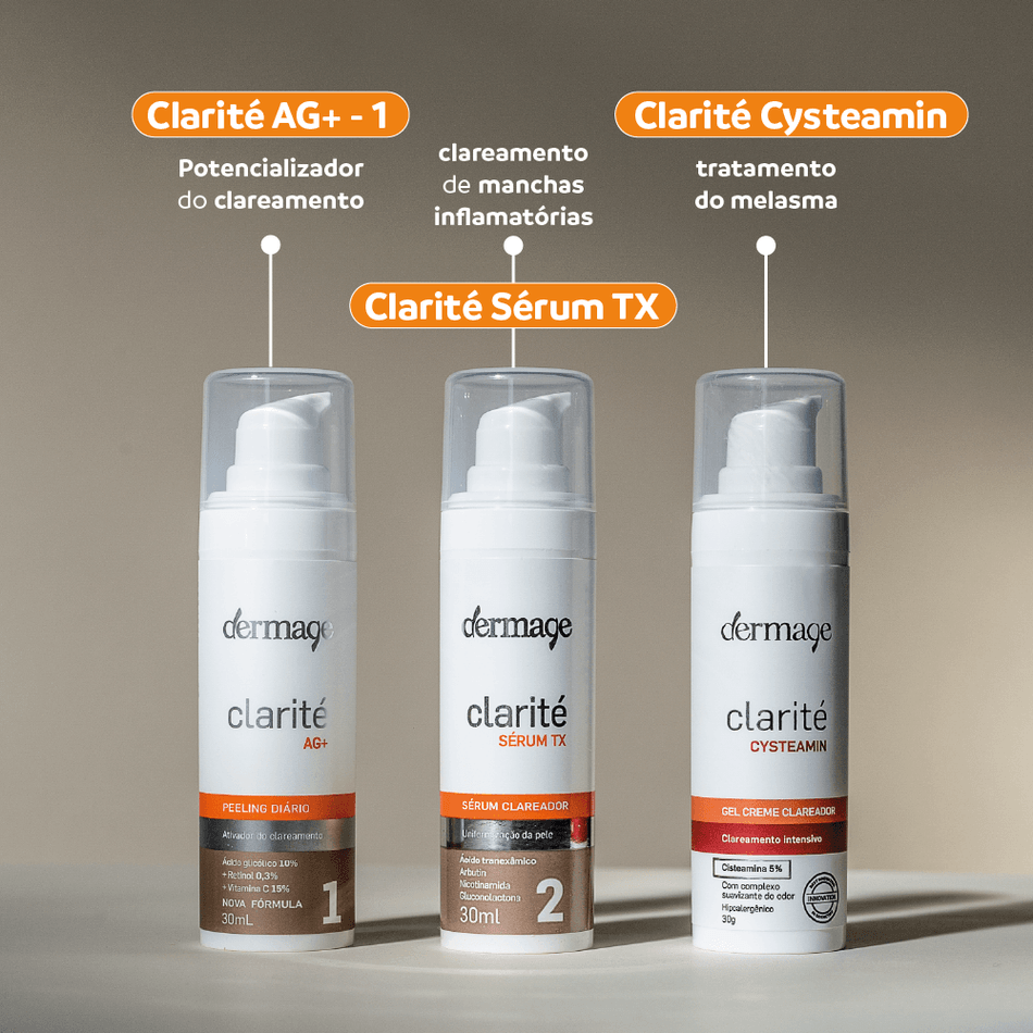 Clarité Sérum TX Dermage Clareador de Manchas e Uniformizador de Pele