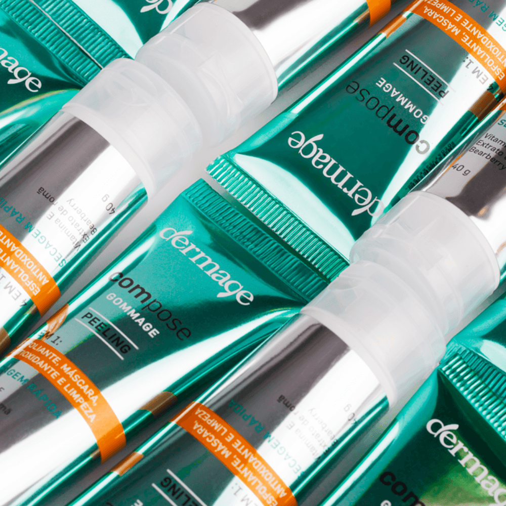 Máscara Esfoliante Facial Compose Gommage Dermage Renovação Celular