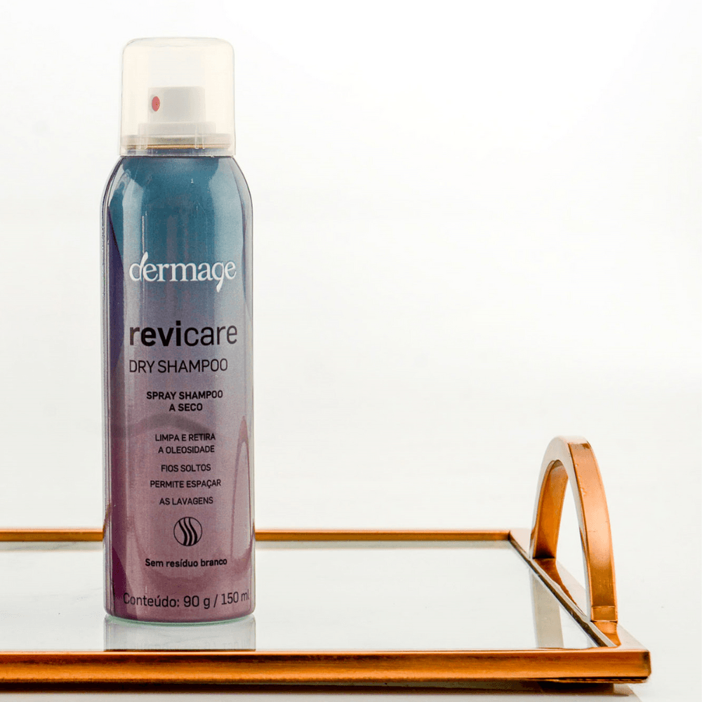 Revicare Dry Shampoo Dermage Limpeza Instantânea com Queratina e Amido