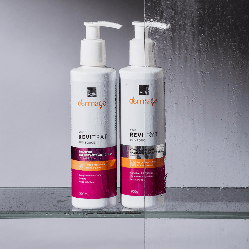 Shampoo Antiqueda Revitrat Pro Force para Cabelos Fracos 200ml