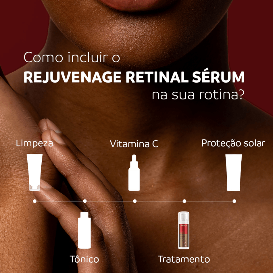 Kit Renovação Avançada Dermage: Rejuvenage Retinal e Improve C 30
