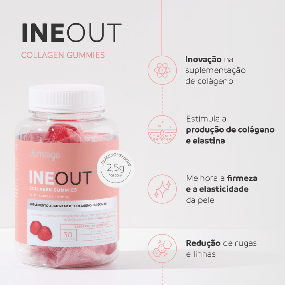 Kit Performance Completa Dermage Colágeno e Creatina Gummies