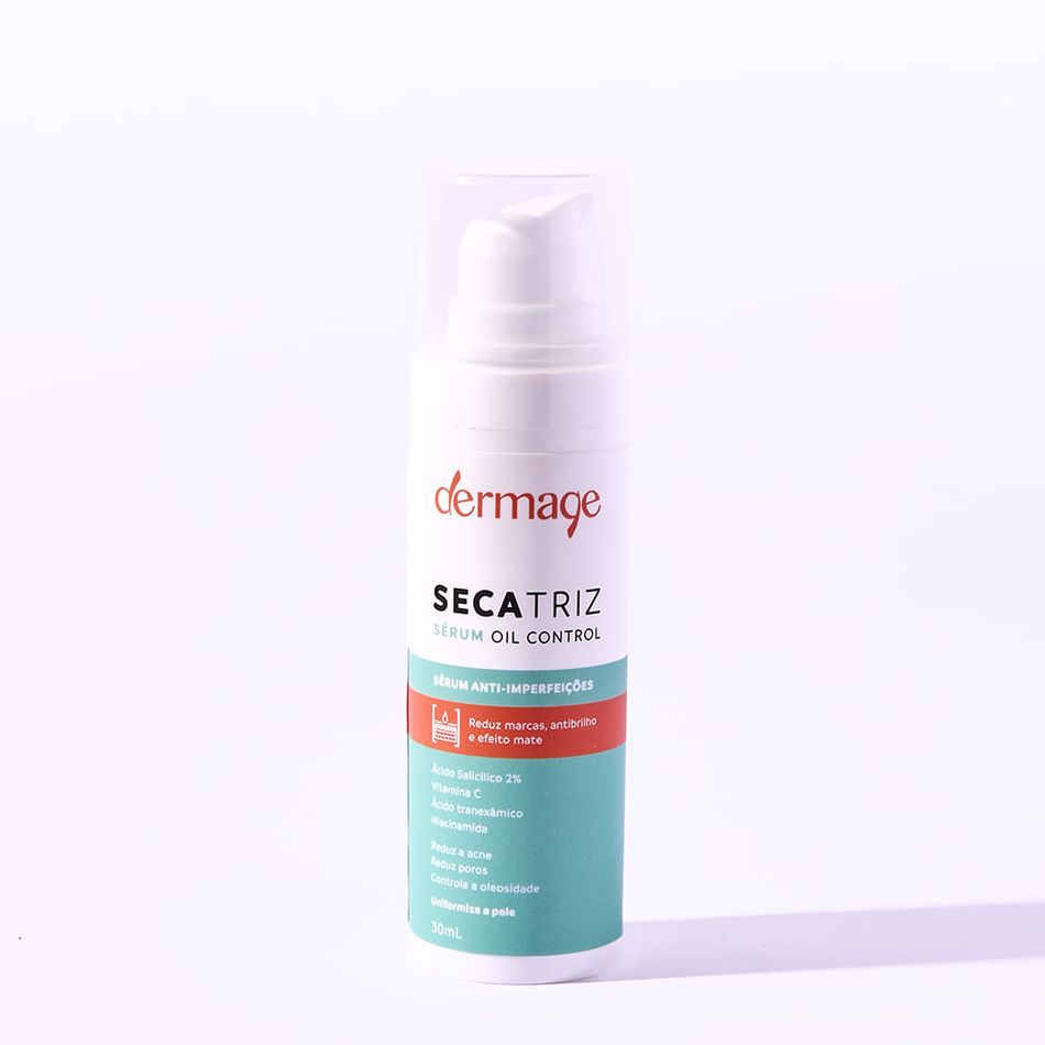 Secatriz Sérum Oil Control Dermage Tratamento Anti-Acne e Oleosidade 30ml