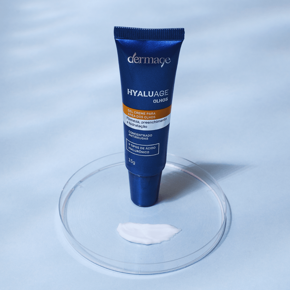 Hyaluage Olhos Dermage Gel-Creme Hidratante Ácido Hialurônico 15g