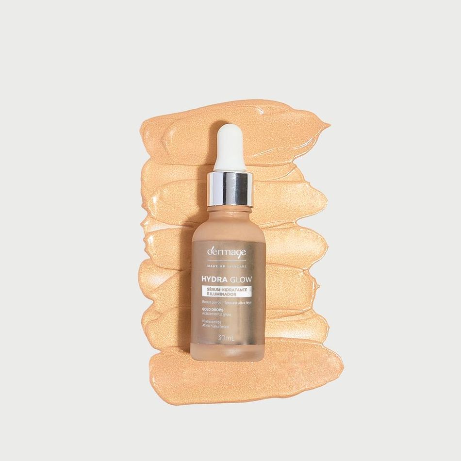 Sérum Facial Hydra Glow Dermage Hidratante Iluminador Vegano 30ml
