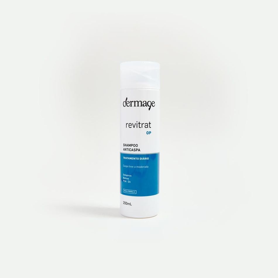 Shampoo Anticaspa Revitrat OP Dermage Controle Oleosidade e Queda 200ml