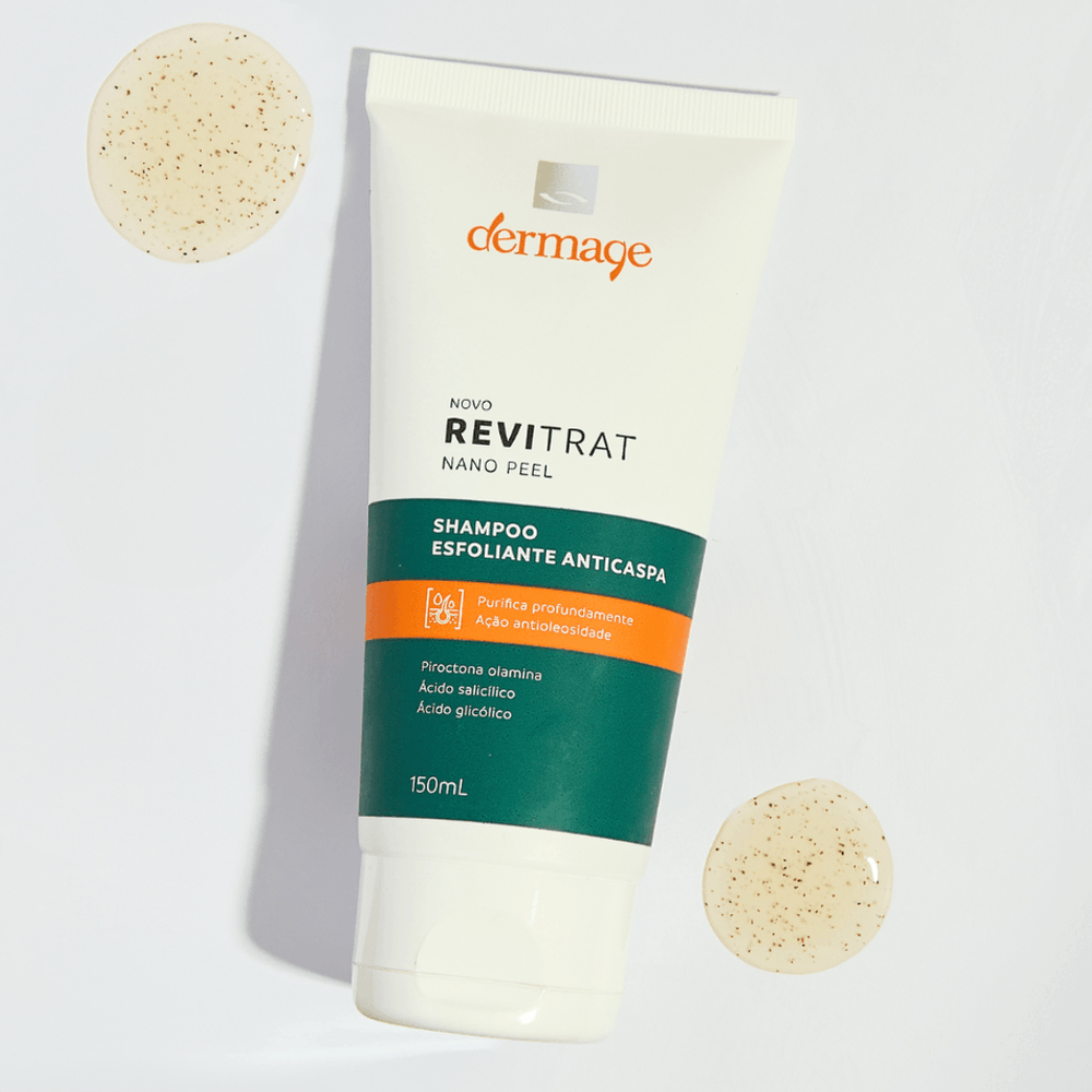 Kit Tratamento Anticaspa Completo Dermage Shampoo Esfoliante e Anticaspa