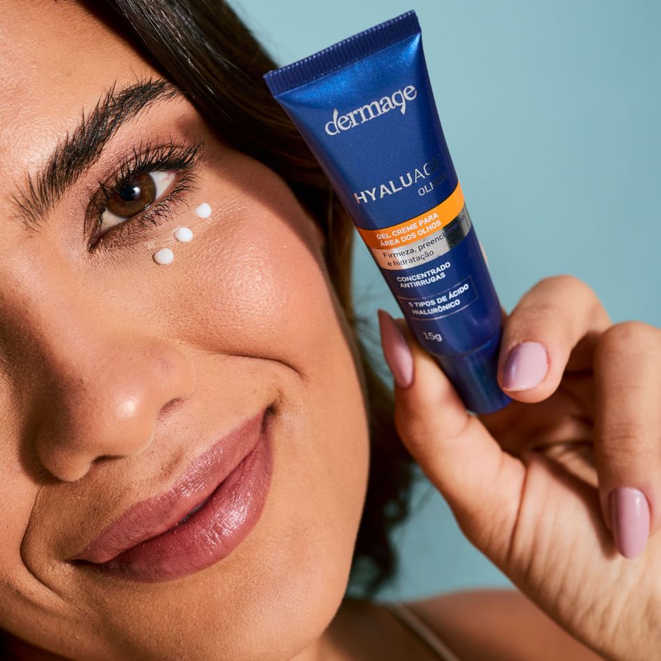 Hyaluage Olhos Dermage Gel-Creme Hidratante Ácido Hialurônico 15g