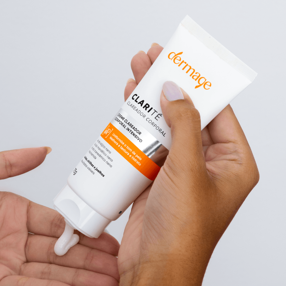 Dermage Clarité Clareador Corporal 75g para Axilas e Virilhas