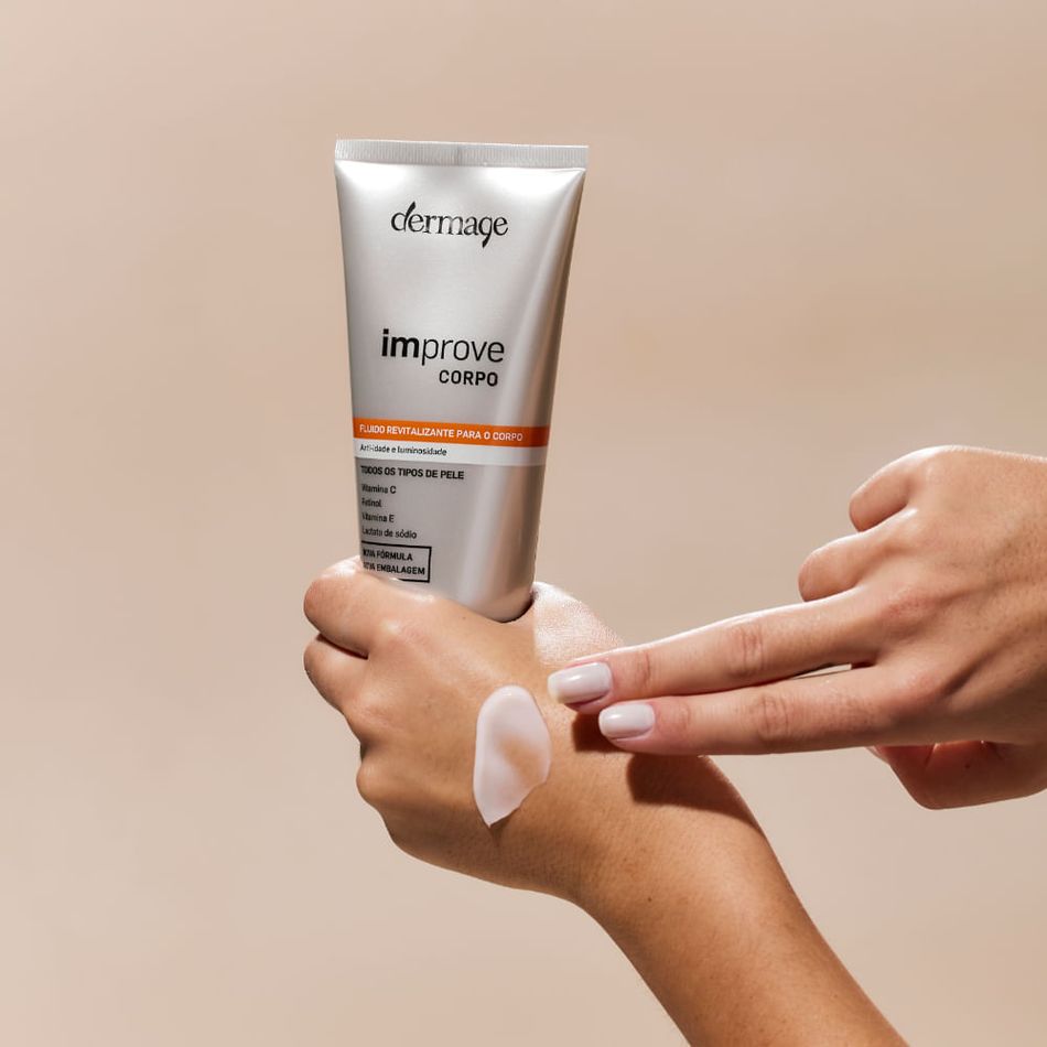 Loção Hidratante Corporal Dermage Improve com Vitamina C 180ml