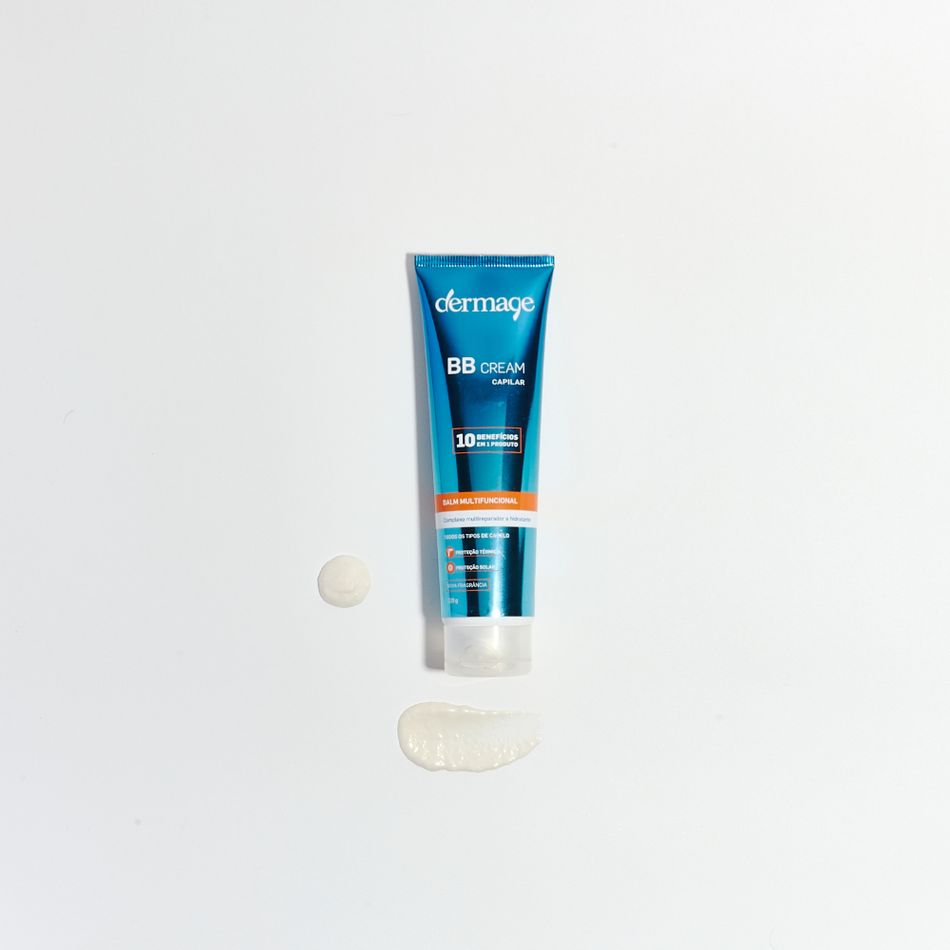 BB Cream Capilar Dermage Multifuncional 10 Benefícios Proteção e Hidratação