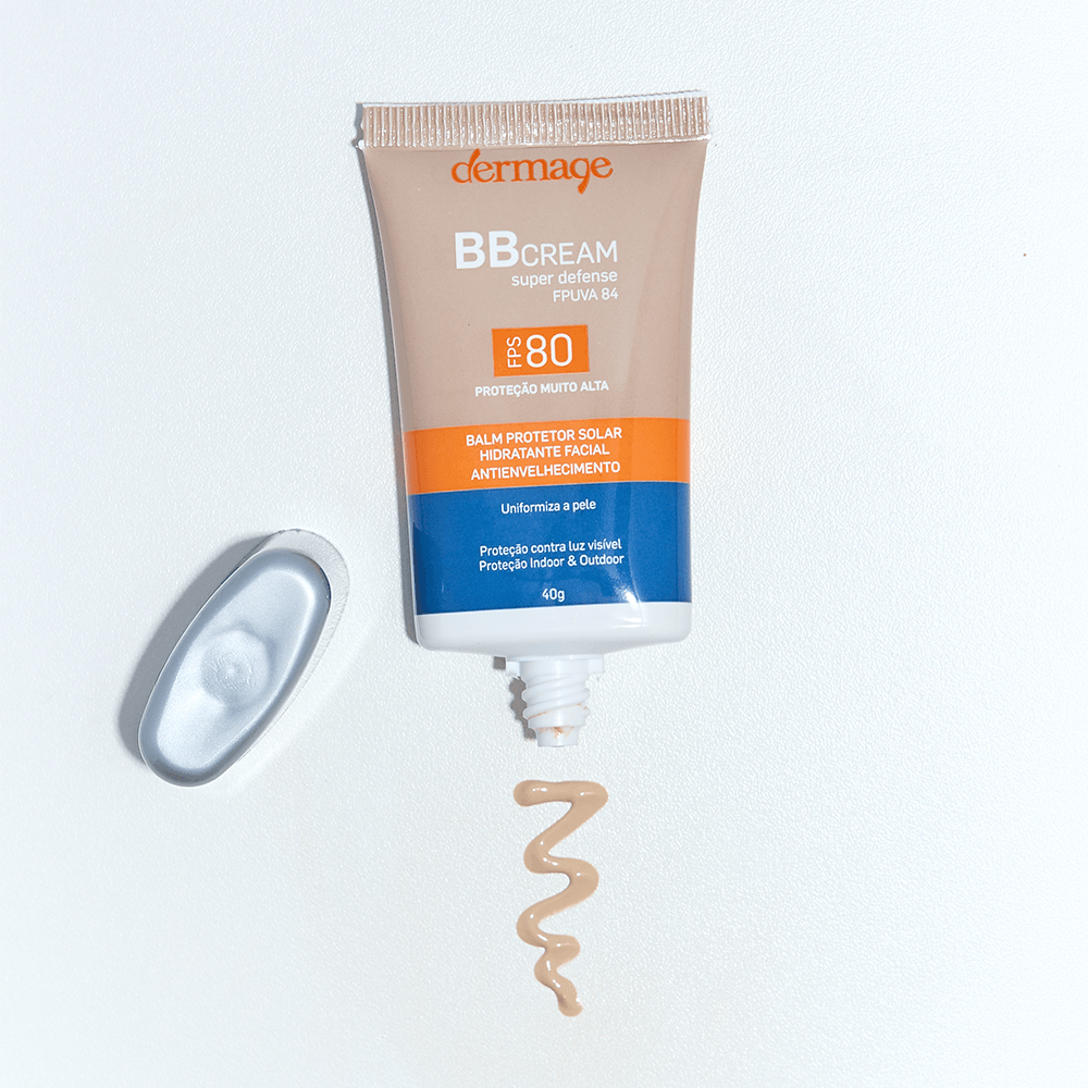 Protetor Solar BB Cream FPS 80 Dermage Multifuncional Matte 40g
