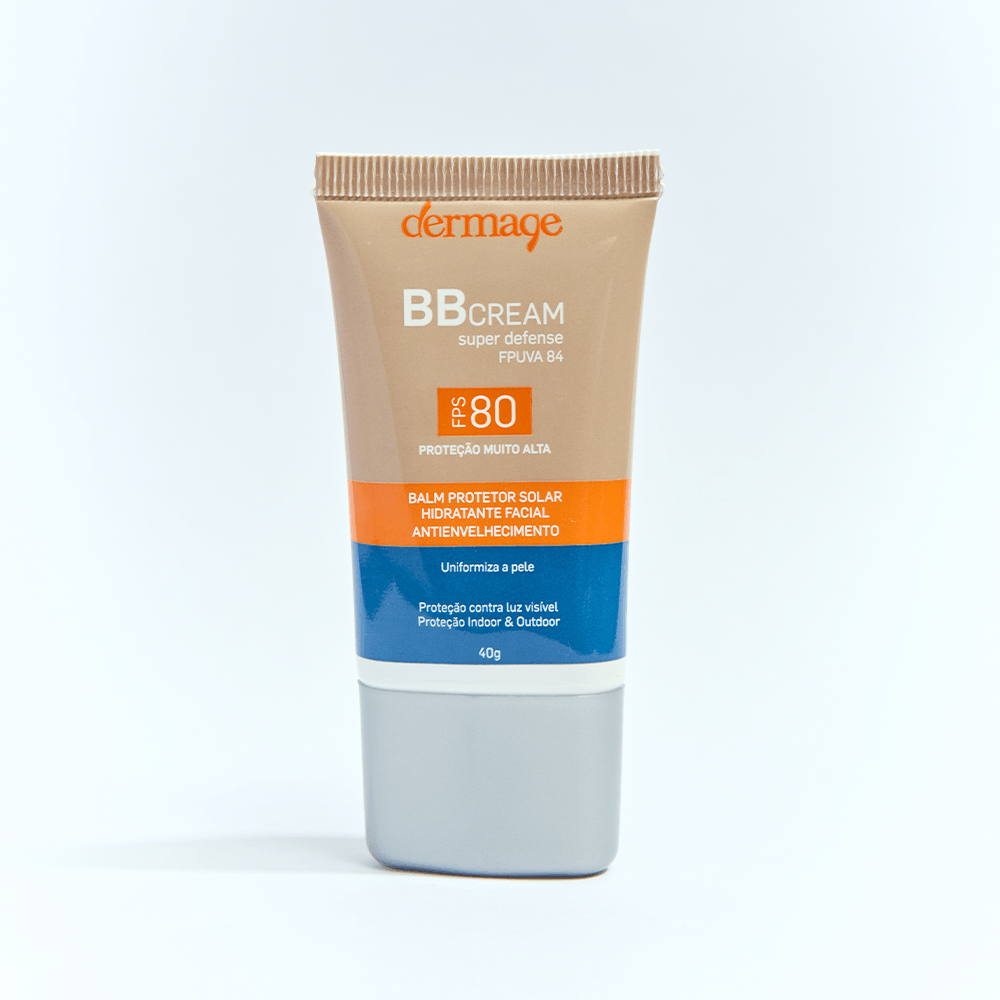 Protetor Solar BB Cream FPS 80 Dermage Multifuncional Matte 40g