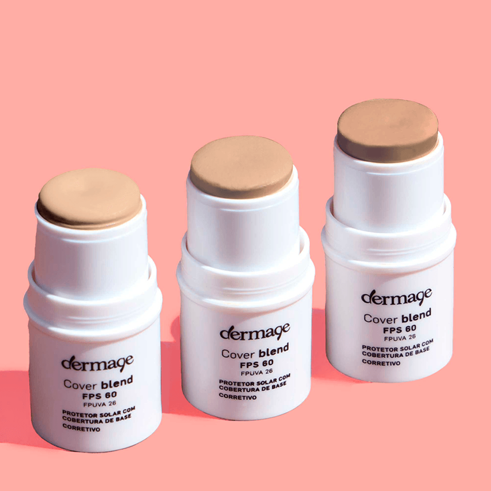 Dermage Cover Blend FPS 60 Protetor Solar Corretivo Mate