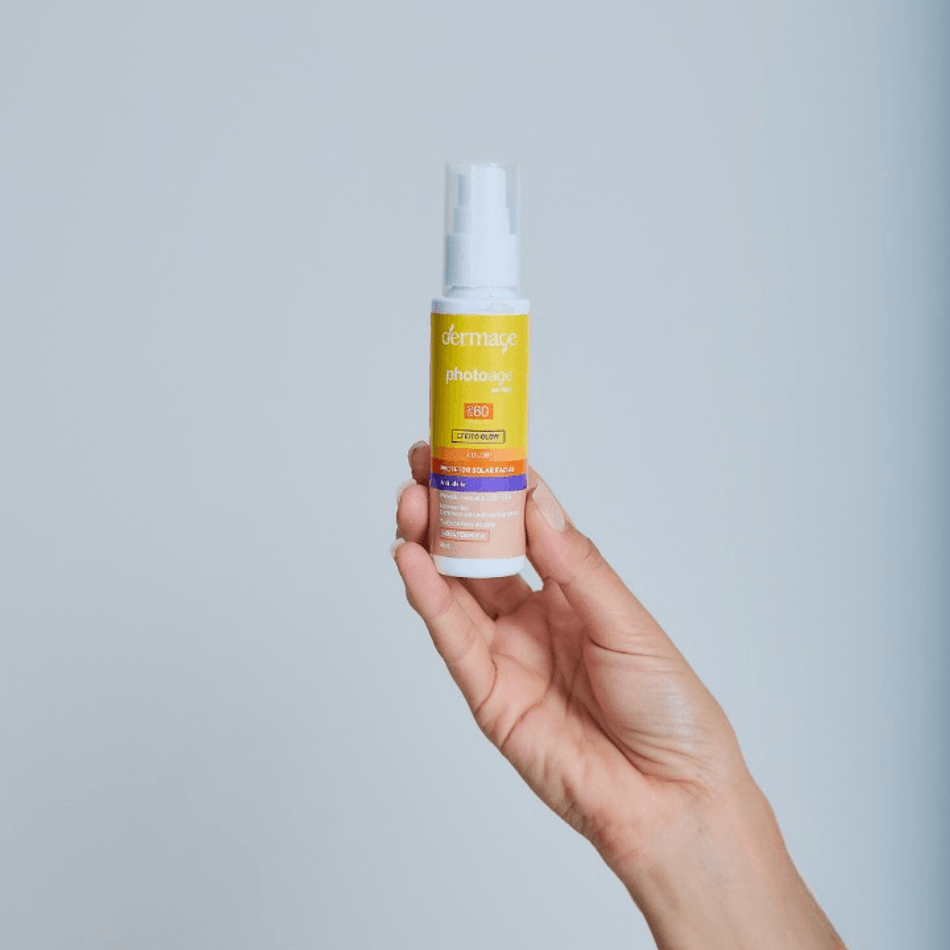Protetor Solar Facial Dermage Photoage Antiox Color FPS 60 50ml