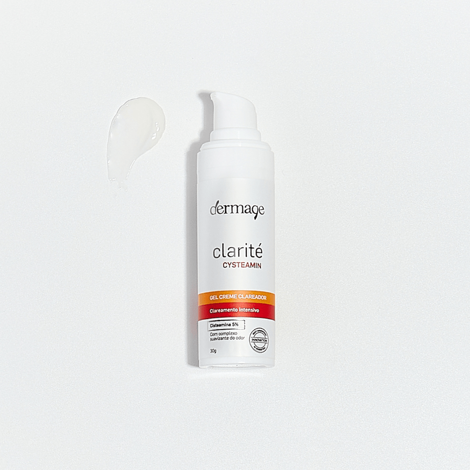 Clarité Cysteamin Gel Creme Clareador para Melasma Dermage 30g