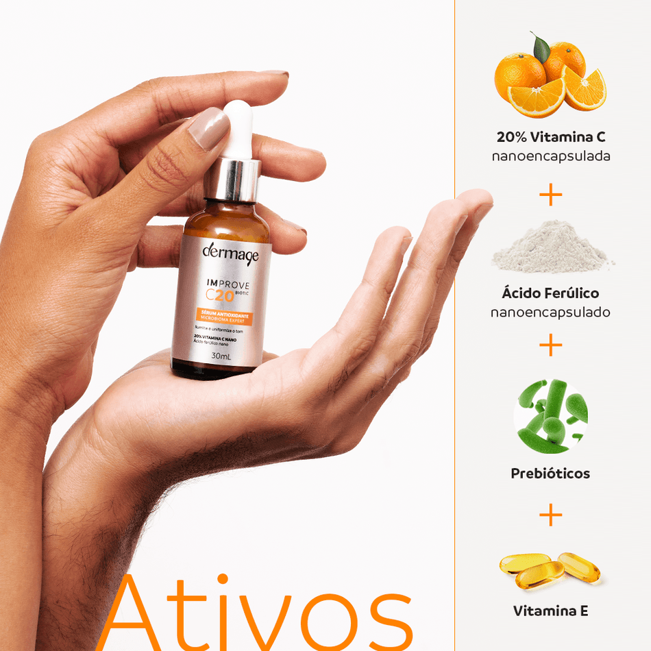 Sérum Antioxidante Improve C 20 Biotic Dermage 30g Vitamina C