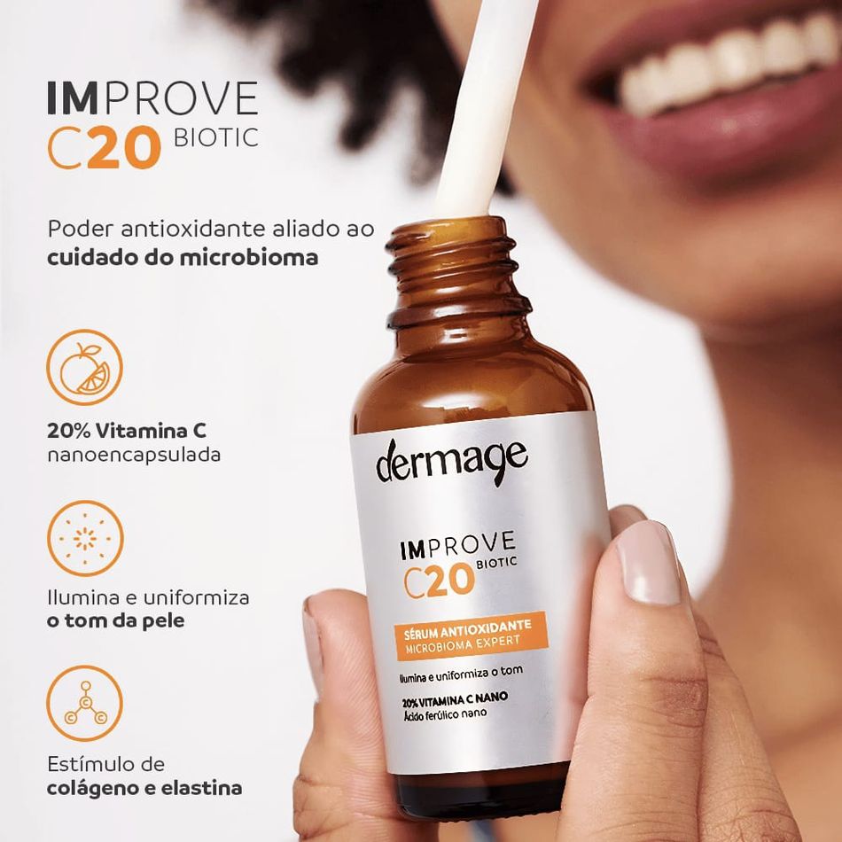 Sérum Antioxidante Dermage Improve C 20 Biotic com Vitamina C