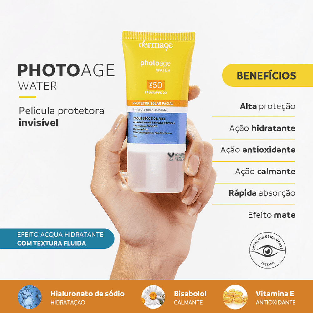 Kit Proteção Solar Dermage para Rosto e Corpo FPS 50 e 40