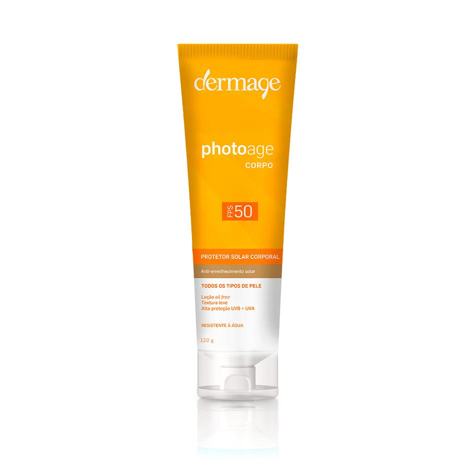 Protetor Solar Corporal Dermage Photoage FPS 50 Vegano 120g