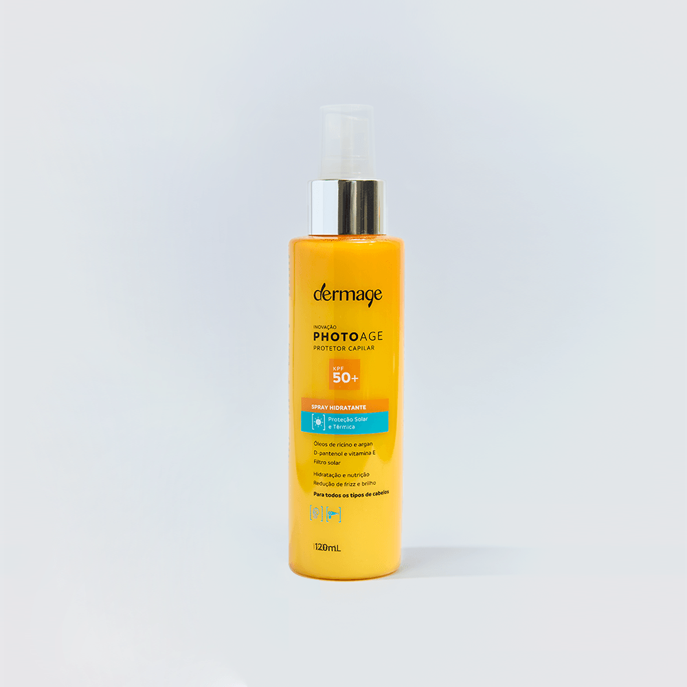 Protetor Capilar Dermage Photoage KPF 50+ Spray Proteção UV 120ml