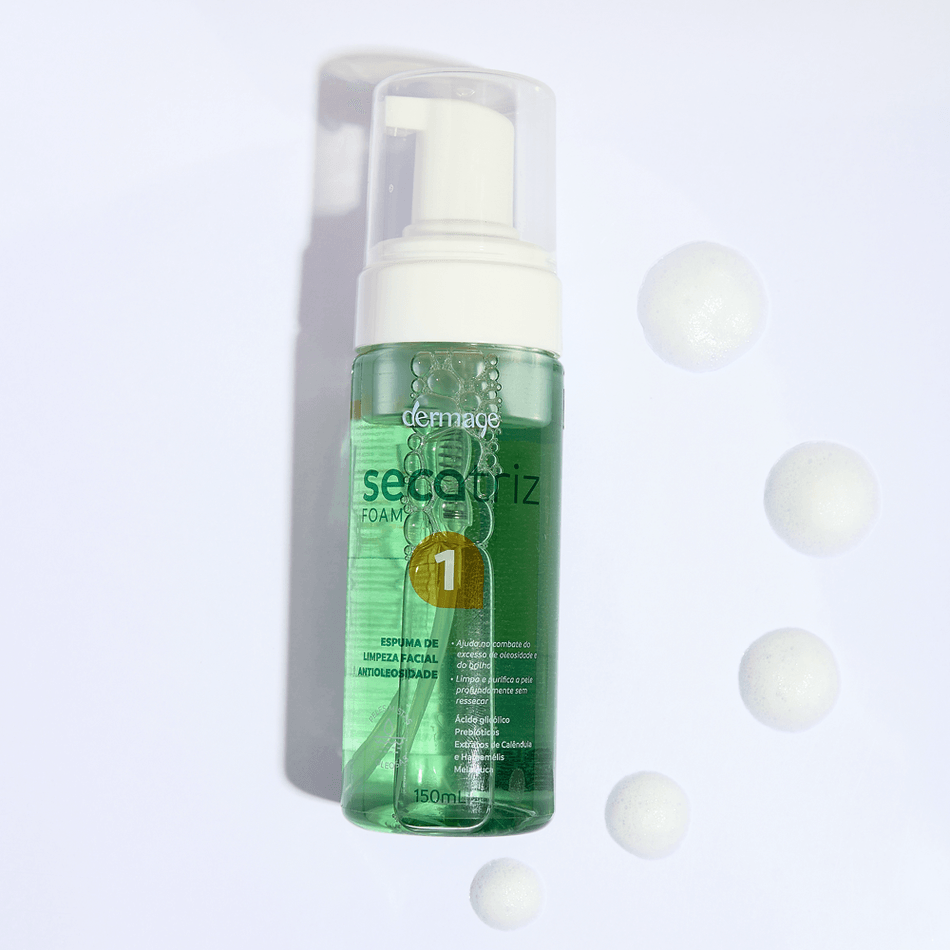 Kit Rotina Acne Dermage Completo para Pele Oleosa e Acneica