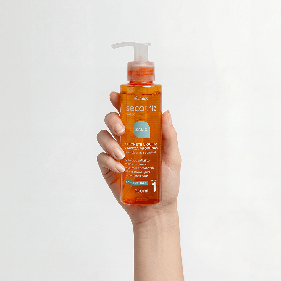 Sabonete Líquido Facial Dermage Secatriz Salic 300ml Controle de Oleosidade