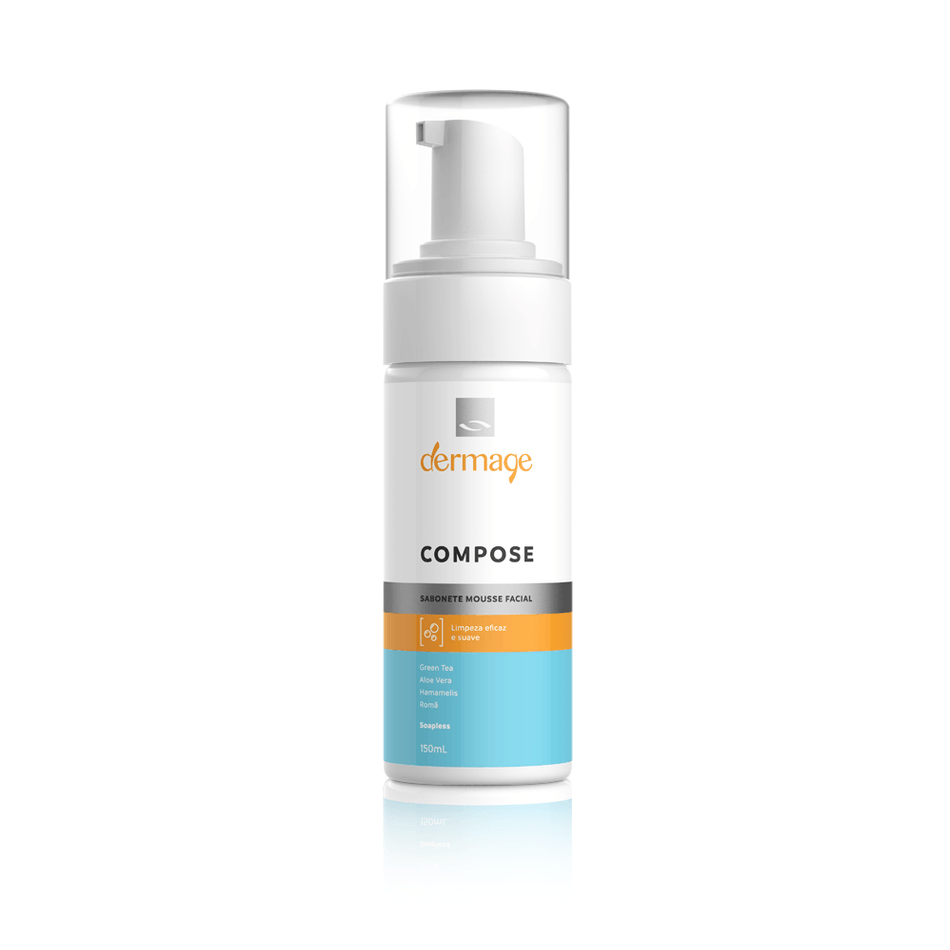 Compose Mousse Espuma de Limpeza Facial Antioxidante e Hidratante Dermage