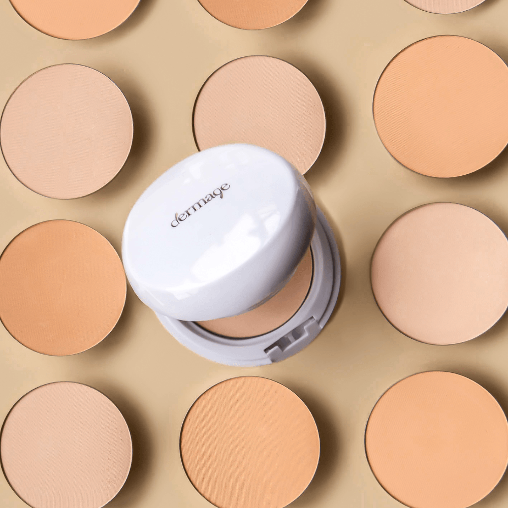 Estojo Para Pó Compacto Dermage Compatível Com Refis BK Compact